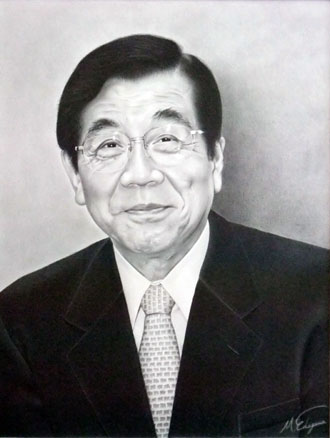 勝岡洋治先生肖像画１