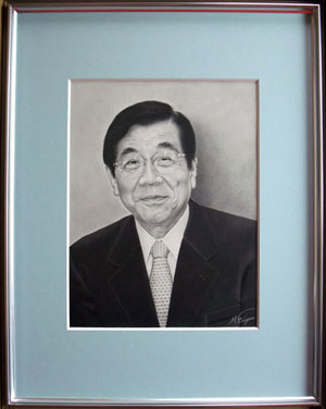 勝岡洋治先生肖像画２